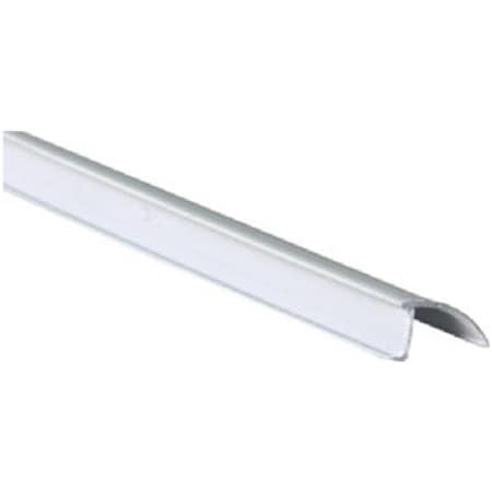 Prime-Line Prime Line P 8047 72 x 0.28 in. Channel Gray Snap 881615